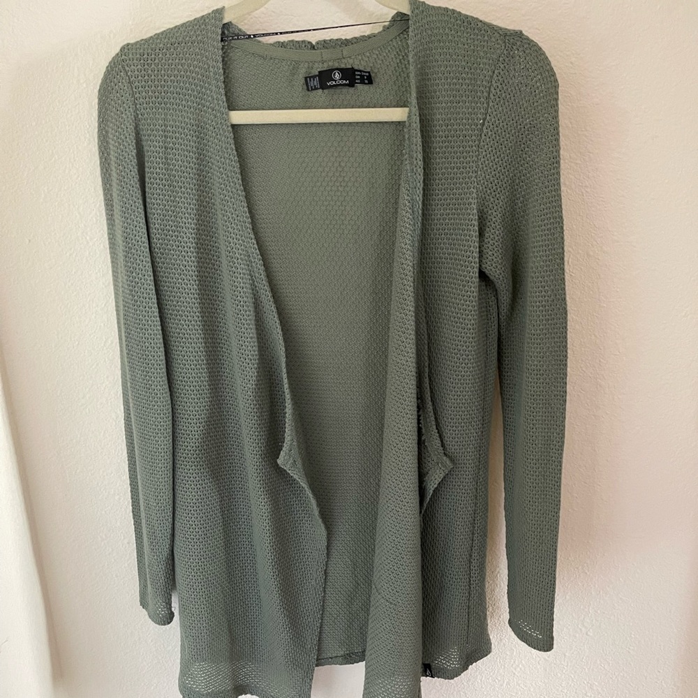Volcom sage knitted cardigan